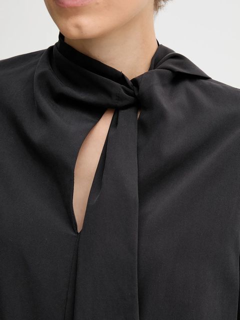 Sandro Ferrone bluzka damska kolor czarny gładka S165YBFCRUSCA