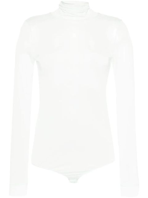 Maison Margiela four-stitch sheer bodysuit - Green