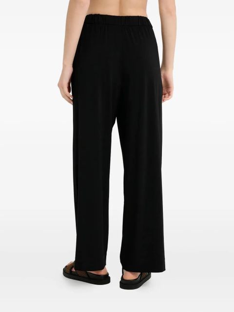 Max Mara Savio elasticated-waist trousers - Black