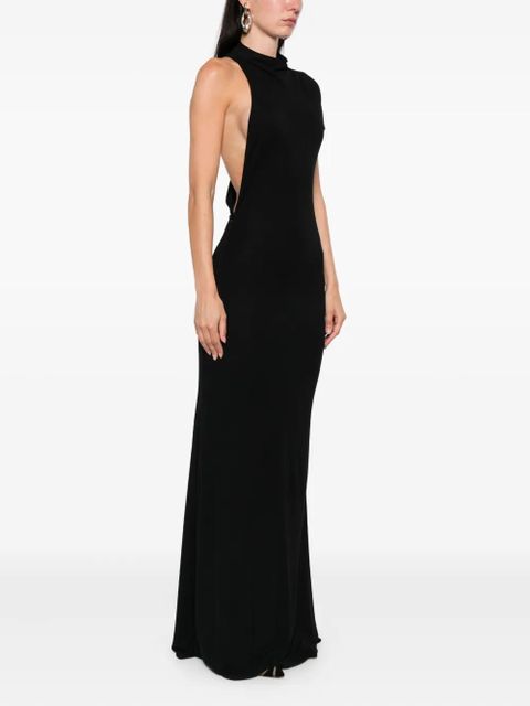 TOM FORD asymmetric gown - Black