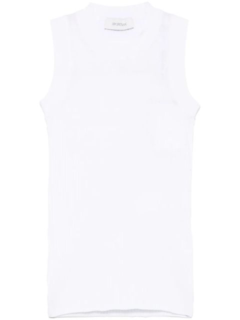 Sportmax Tione tank top - White - zdjęcie produktu nr 1