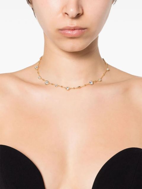 Swarovski Imber crystal-embellishmed necklace - Gold - zdjęcie produktu nr 2