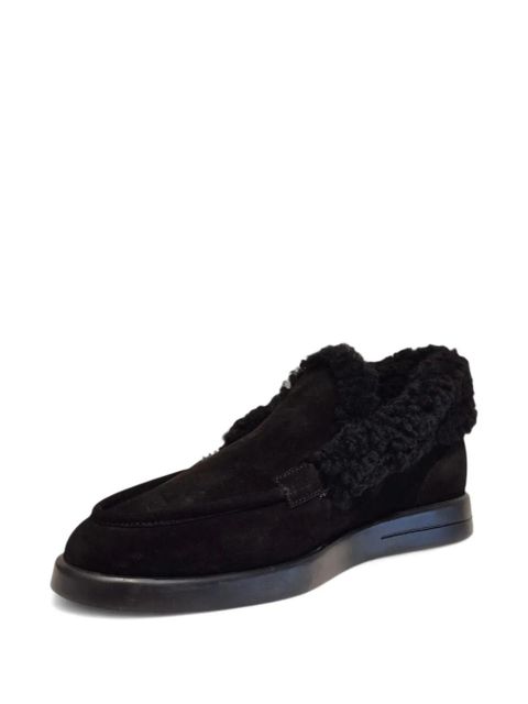 Casadei suede boots - Black