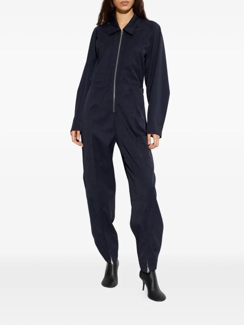 Victoria Beckham zip-fastening jumpsuit - Blue