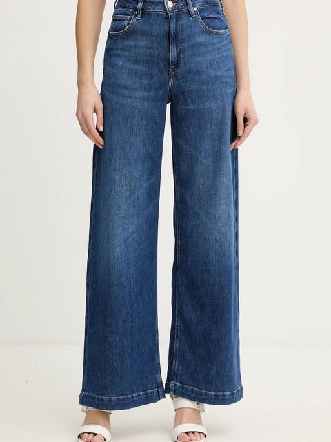 Guess jeansy damskie kolor niebieski W5BA1C D0615 - zdjęcie produktu nr 1