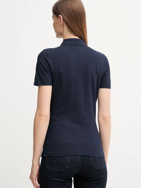 Tommy Hilfiger polo damski kolor granatowy WW0WW47312