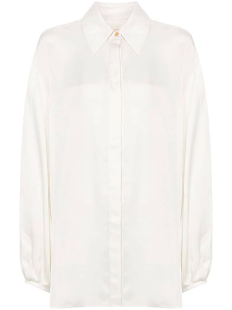 KHAITE The Bam shirt - White - zdjęcie produktu nr 1