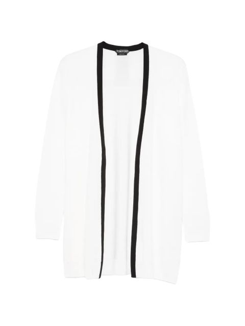 TOM FORD open-front trim cardigan - White - zdjęcie produktu nr 1