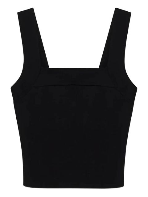 Simkhai Madine square-neck tank top - Black - zdjęcie produktu nr 1
