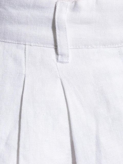 Posse pleated shorts - White