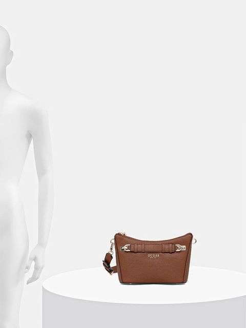 Guess torebka GREGORIA kolor brązowy HWBG85 46170