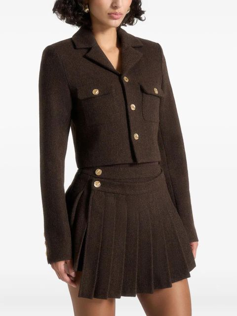 Manière De Voir Daphina tailored jacket - Brown - zdjęcie produktu nr 2