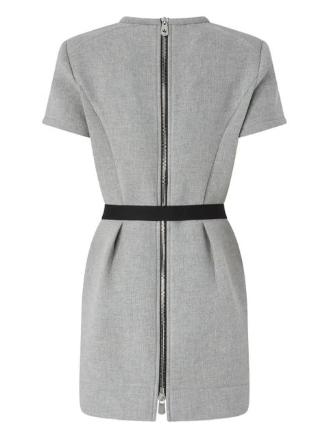 PINKO belted short-sleeve mini dress - Grey - zdjęcie produktu nr 2