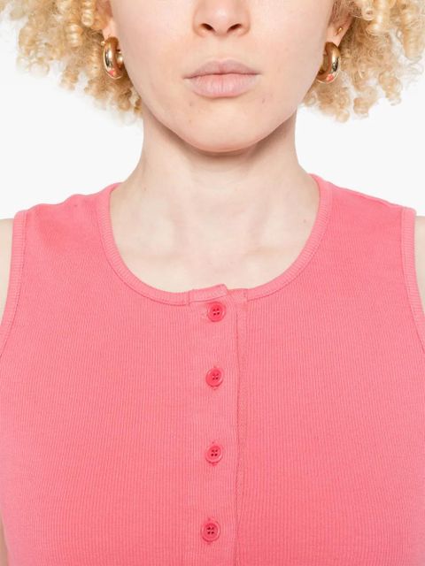 JW Anderson buttoned tank top - Pink