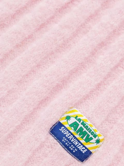 American Vintage ribbed scarf - Pink - zdjęcie produktu nr 2