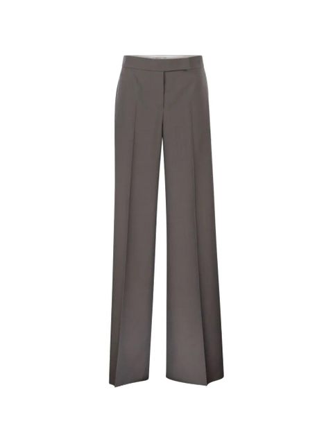 Max Mara pressed-crease pants - Grey - zdjęcie produktu nr 1