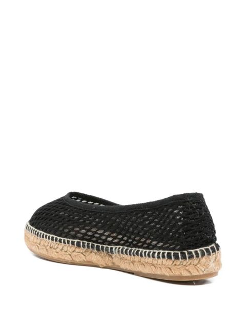 Manebi mesh espadrilles - Black