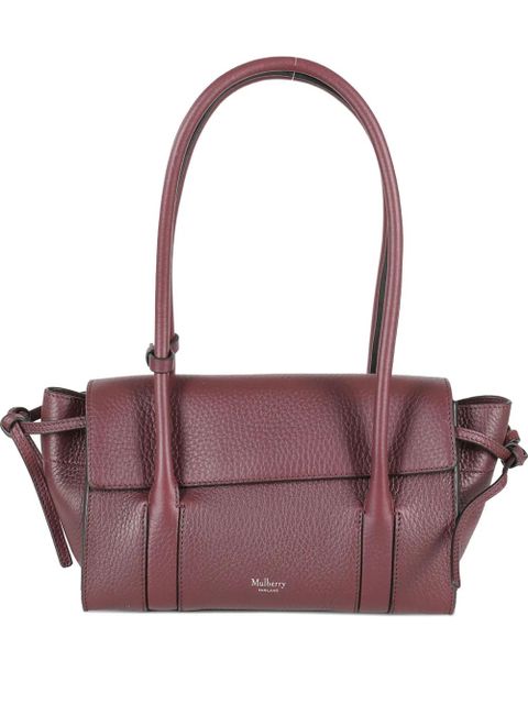 Mulberry leather shoulder bag - Red