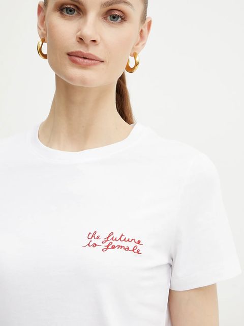 Marella t-shirt bawełniany CAUCASO