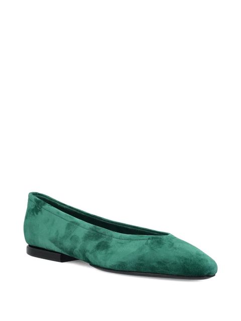 Loro Piana Primula leather ballerina flats - Green - zdjęcie produktu nr 2