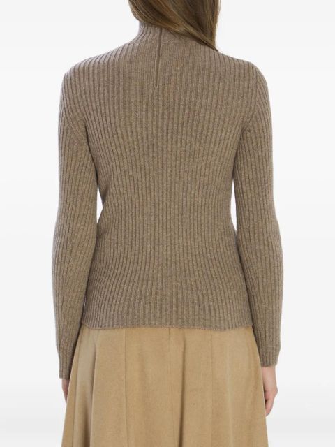 Max Mara ribbed high-neck sweater - Neutrals