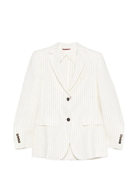 Max Mara striped button jacket - Neutrals - zdjęcie produktu nr 1