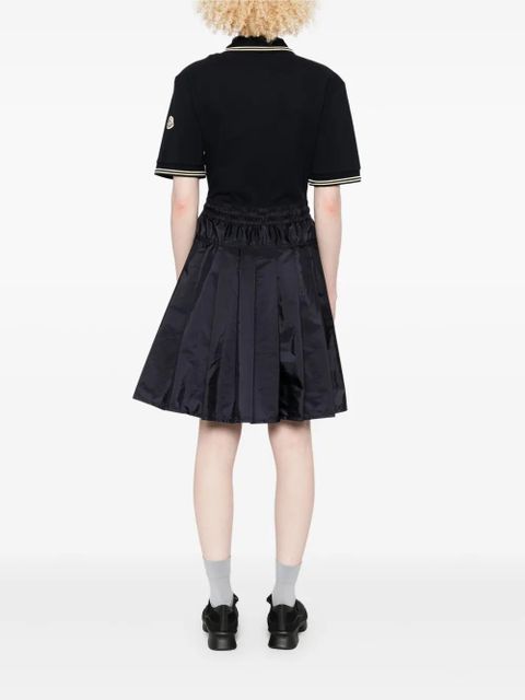 Moncler short sleeve dress - Blue