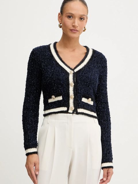 Guess kardigan AOMORI damski kolor granatowy W5BR0E Z4090 - zdjęcie produktu nr 1