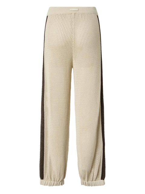 PINKO striped track pants - Neutrals - zdjęcie produktu nr 2