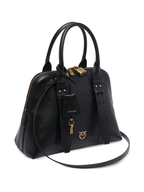 PINKO Medium Bowling tote bag - Black - zdjęcie produktu nr 2