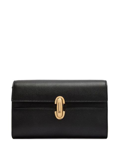 Savette Symmetry grained clutch bag - Black - zdjęcie produktu nr 1