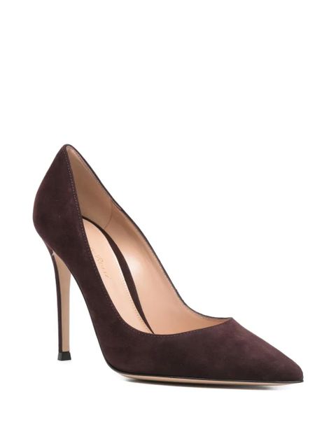 Gianvito Rossi pointed-toe pumps - Brown - zdjęcie produktu nr 2