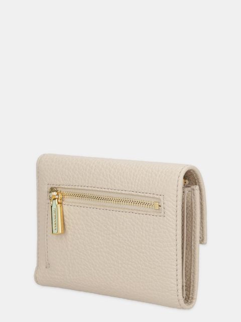 Coccinelle portfel skórzany damski kolor beżowy E2.MD5.11.D6.01 - zdjęcie produktu nr 2