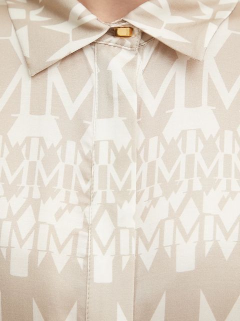 Marciano by Guess koszula MELISSA damska kolor beżowy regular z kołnierzykiem klasycznym 5GGH32 7298A