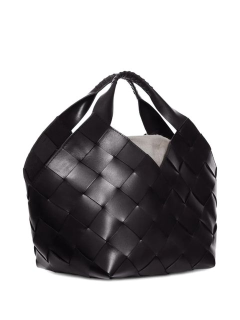 DRAGON DIFFUSION small braided-design tote bag - Black - zdjęcie produktu nr 2