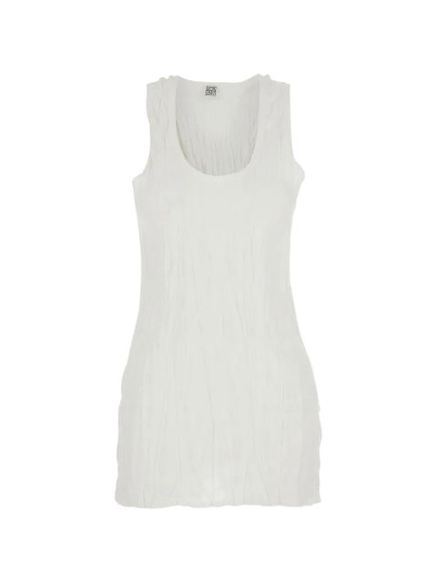 TOTEME crinkled tank top - White - zdjęcie produktu nr 1