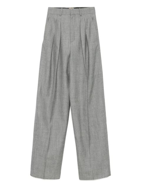 Saint Laurent wool trousers - Grey - zdjęcie produktu nr 1
