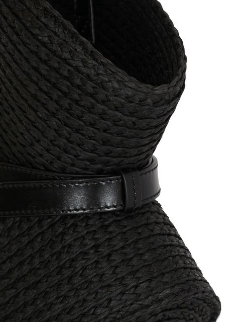 Balmain medium Shuffle buckle shoulder bag - Black