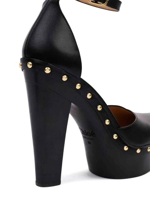 Chloé Lola stud-embellishment pumps - Black