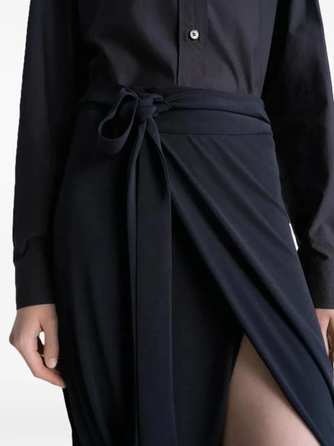 LEMAIRE wrap skirt - Black - zdjęcie produktu nr 2