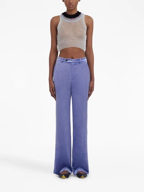 Marni straight-leg trousers - Blue