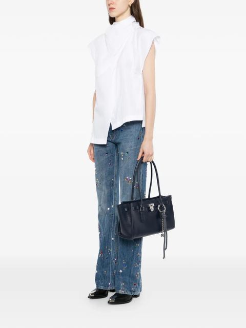 Michael Kors small Hamilton tote bag - Blue - zdjęcie produktu nr 2