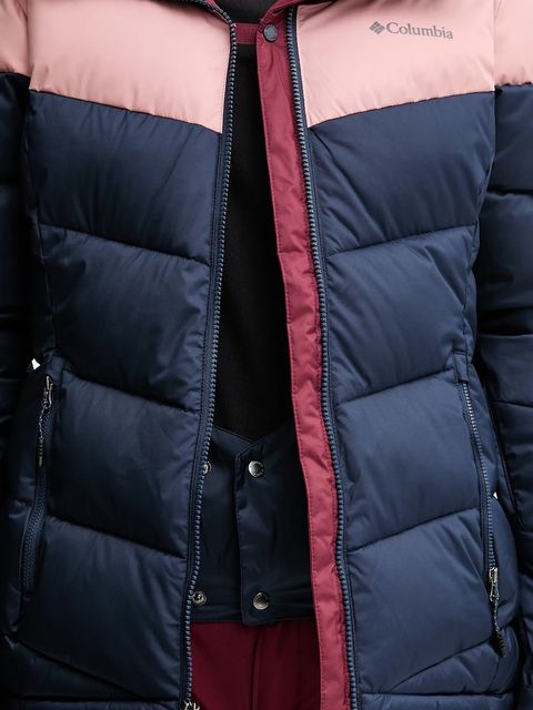 Columbia kurtka narciarska Abbott Peak kolor granatowy 2105111