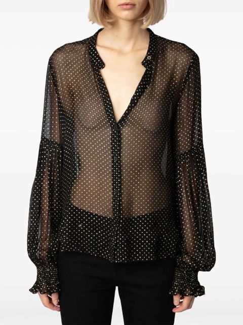 Zadig&Voltaire Tandy blouse - Black