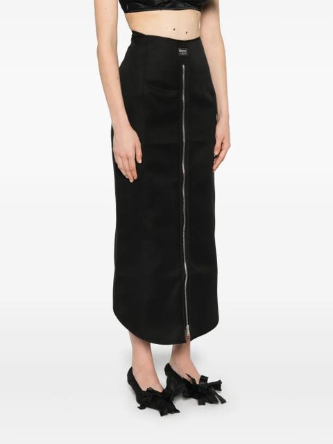 Coperni zip maxi skirt - Black