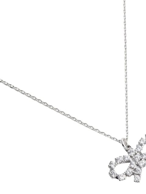 Self-Portrait statement-pendant necklace - Silver - zdjęcie produktu nr 2