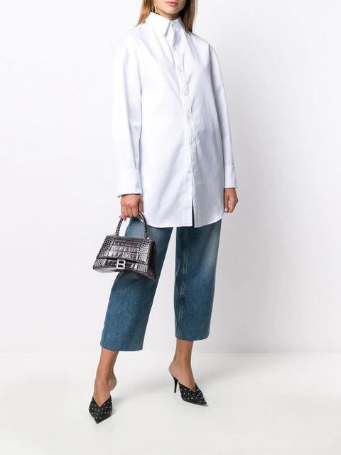 Balenciaga small Hourglass top-handle bag - Grey