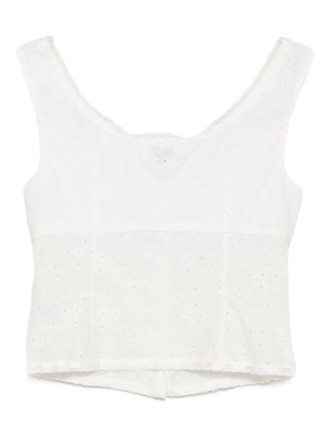 STAUD Lou top - White - zdjęcie produktu nr 2
