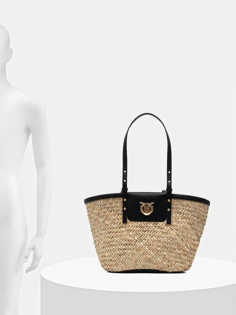 Pinko kosz plażowy kolor czarny 103324 A1RL