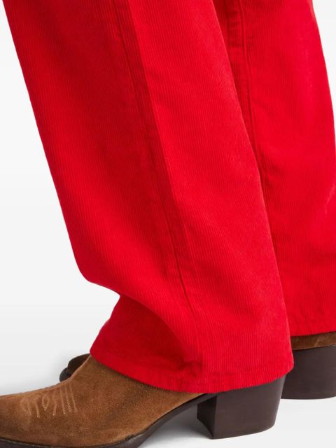 Prada corduroy trousers - Red